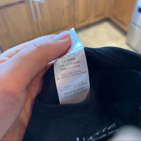 Baby Ganz My Little Black Dress Onesie - Picture 6 of 6